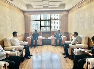 临夏东升国际官网集团与澳利集团进行对接洽谈